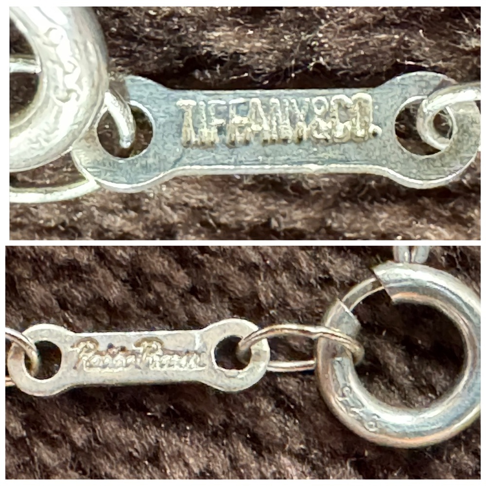 Tiffany and Co Sterling Silver Cross Pendant Necklace - Picture 8 of 12